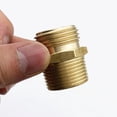 thumbnail image 3 of 5Pcs Garden Hose Fittings 3/4" GHT to 3/4" NPT American Thread Water Pipe Connector Male Threaded Joint Tool, 3 of 4