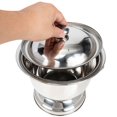 thumbnail image 2 of Pot d'Urinoir en Acier Inoxydable Pot Durable avec Poignée Pot de Chambre pour Enfants Aînés, 2 of 7