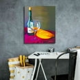thumbnail image 4 of Epic Graffiti 'Wine Bread' by Ata Alishahi, Giclee Canvas Wall Art, 20"x24", 4 of 8