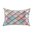 thumbnail image 7 of Yayeee Pillowcase Standard Size Set of 2 Satin Wrinkle Resistant Pillow Case, Red Art Pattern, 7 of 7
