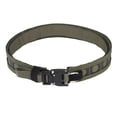 thumbnail image 2 of yuksok Double Layered Outer Belt Buckle Camping Belt for Hiking Backpacking Fishing Green, 2 of 9