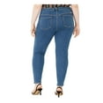 thumbnail image 2 of INC Womens Plus Embellished Mid-Rise Skinny Jeans Blue 14W, 2 of 2