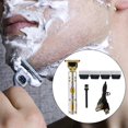 thumbnail image 4 of Cortapelos para hombres Inalámbrico Eléctrico USB Recargable Barba Trimmer Barberos talla de plata Colcomx Cortar el pelo, 4 of 8