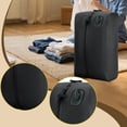 thumbnail image 4 of Bolsa de almacenamiento al vacío para viajes, cubo de embalaje para maletas, mochilas, camping y exteriores. Negro, 4 of 9