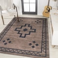 thumbnail image 4 of JONATHAN Y WASHABLE 3 x 5 Area Rug, Korsa Geometric Medallion - Red/Dark Gray, WSH118A-3, 4 of 9