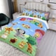 thumbnail image 3 of Tiny Bunch Baby TV Conjunto de sábanas temático, trío de piezas, cómodo y amigable con la piel, diseño único, regalo de decoración para el hogar para familiares, amigos y fans,135cm *200cm, 3 of 6