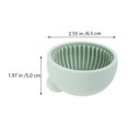 thumbnail image 2 of Silicone Makeup Brush Cleaning Pad Set Practical Rinsing Bowl Random Color, 2 of 9