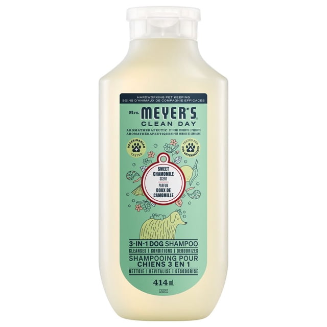 Mrs. Meyers Clean Day 3in1 Dog Shampoo Cleanses, Conditioning, Deodorizes Sweet Chamomile Scent 414 ml