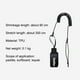 thumbnail image 1 of Cuerda De Pierna De Pie De Surf Correa de tabla de surf en espiral Accesorios de cuerda de pie de seguridad de tabla de surf de TPU (5 mm) Ndcxsfigh Para Estrenar, 1 of 9