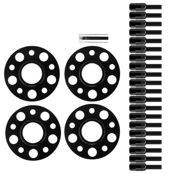 Wheel Spacer, 2 Pieces 15 mm/0.6 Inch Thick Track Spacer Hub