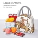 thumbnail image 5 of Fotbe Cowboy Rodeo Guitar Bolsa de Almuerzo con Estampado, Lonchera Aislada, Contenedor de Comida Reutilizable Tipo Cooler a Prueba de Fugas, 5 of 6