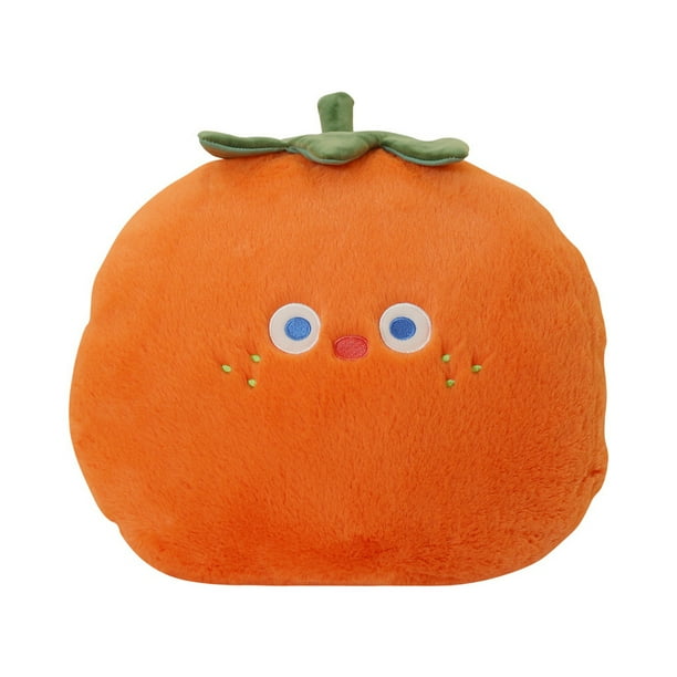 KAKOWELY Almohada de fruta para niños pequeños, juguete de peluche con forma de fruta, adorable almohada de peluche, adorable muñeco de peluche para niños