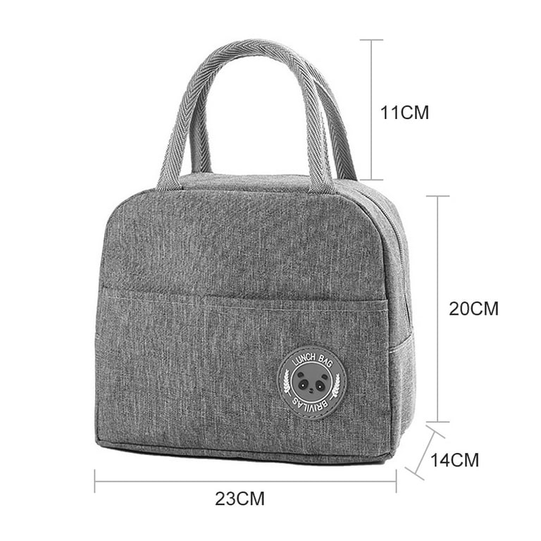 Amerteer Lunch Bag Tote Bag Lunch Bag with Front Pocket for Women Lunch Box  Insulated Lunch Container for Women Men Work Picnic 