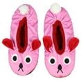 thumbnail image 3 of A Christmas Story Pink Bunny Slippers with No-Slip Sole For Women Men, 3 of 7