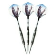 thumbnail image 3 of Elkadart Black Mamba 80% Tungsten Steel Tip Dart Set, 20 Grams, 3 of 5