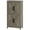 Light Gray, variant on Topcobe Bathroom Floor Storage Cabinet, Farmhouse Bathroom Cabinet with 4 Doors and Adjustable Shelf, Modern Furniture for Indoor, Brown