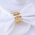 thumbnail image 2 of MU Porte-Serviettes Rond en Maille Fait Main pour Tables à Manger et Fêtes 07, 2 of 7