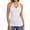 White, variant on Halter Tops for Women with Built in Bras V Neck Slim Fit Cami Backless Trendy Going Out Tops