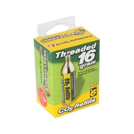 Innovations In Cycling G2153 CO2 Replacement Cartridges - 16 gram Threaded