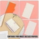 thumbnail image 3 of 2 Pack A6 Soft PVC 6 Rings Binder,Clear Budget Binder, Planner Binder, 3 of 5