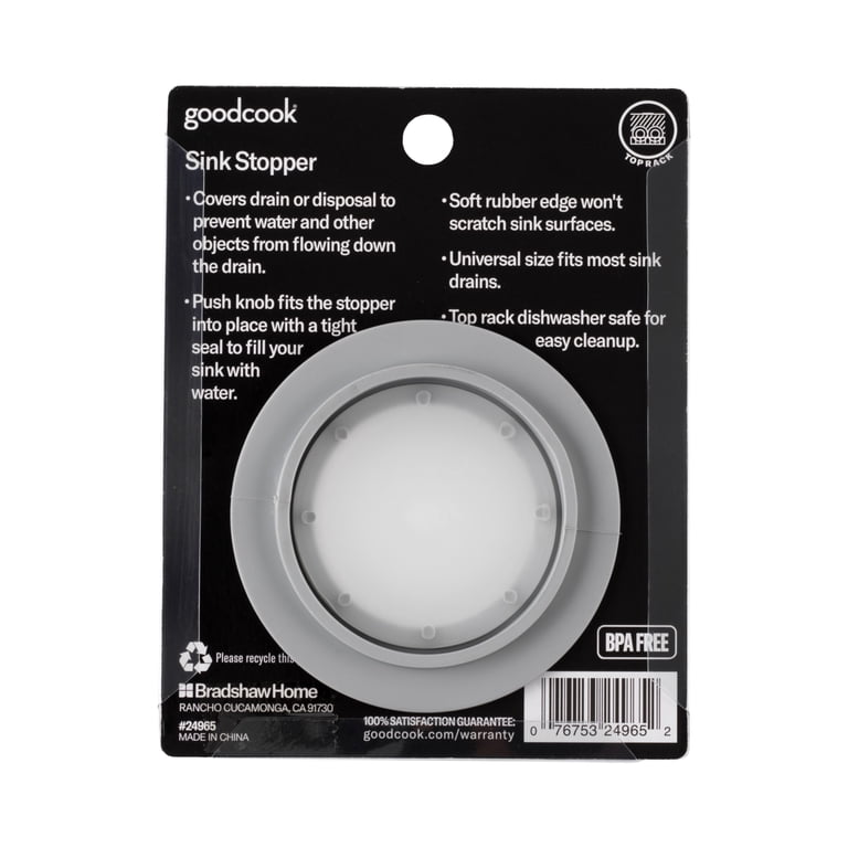 GoodCook Rubber Sink Drain Stopper, 2 Pack photo 7