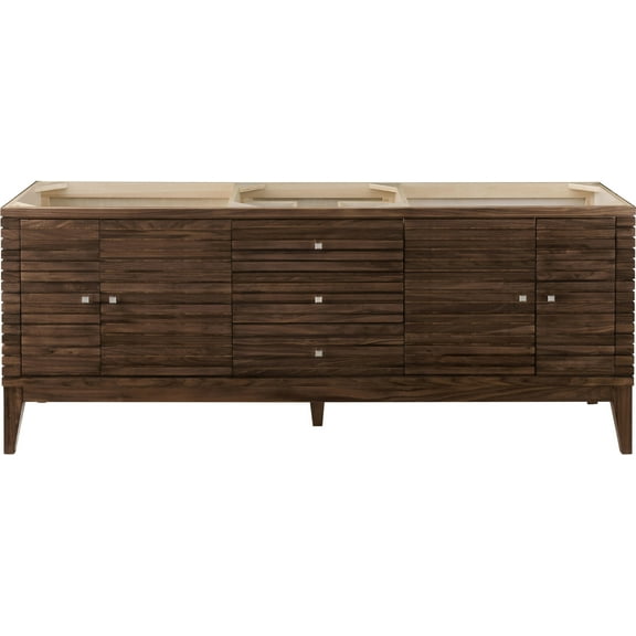 James Martin Vanities 210-V72s Linear 72" Single Basin Wood Vanity Cabinet Only - Wood