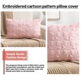 thumbnail image 4 of MUMQAQ Quilted and Embroidered Pillowcases, Sofa Cushions, headrests Without cores, Office backrests, 45 45cm Without core, 4 of 8