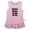 Pink Sleeveless Dresses, variant on Funky Dope Fresh & Fly Funny Dresses For Baby, Newborn Babies Skirts, Infant Princess Dress, 0-24M Kids Graphic Clothes (Pink Raglan Dresses, 0-6 Months)