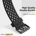 thumbnail image 3 of Comvin 4 Pack Compatible with Fitbit Charge 6/Charge 5 Bands for Women Men, Breathable Air Hole Sport Wristbands, 3 of 5