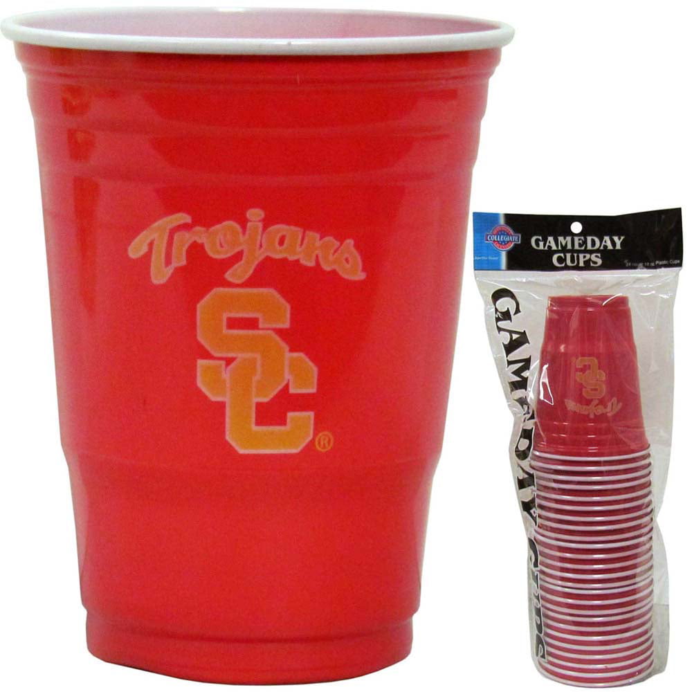 Siskiyou USC Trojans Plastic Game Day Cups