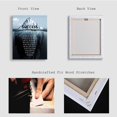 thumbnail image 4 of Inspirational Wall Art Success Motivational Poster Quotes Wall Decor for Living Room Bedroom Office Bathroom Canvas Print sign Framed Art Decoration Ready to Hang, 4 of 7