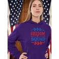 thumbnail image 2 of Freedom Squad W Garland Hoodie Women -Image by Shutterstock, Female x-Large, 2 of 4