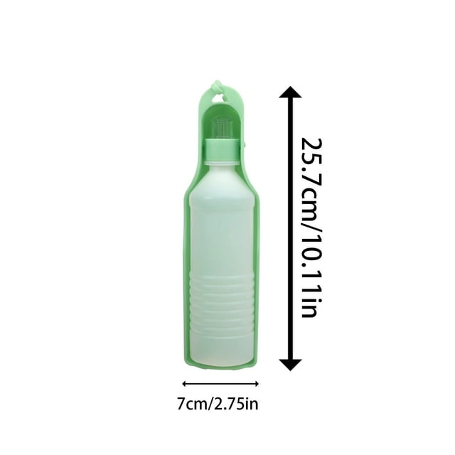 Ltdhehe Distributeur d'Eau Portable pour Animaux de Compagnie Chats et Chiens Bouteille d'Eau de Voyage Extérieure avec Design d'Inclinaison Automatique Solution d'Hydratation Légère et Pratique