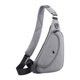 thumbnail image 1 of Bolso de pecho para hombre, bolso bandolera de gran capacidad, bolso de mano, bolso, mochila de hombro para Gris, 1 of 8