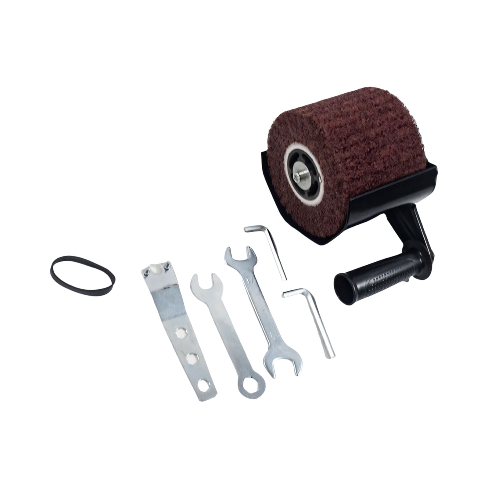 Sturdy Alloy M 10 Angles Grinder Polishing Attachment Set With 4.7Inch Wheel For Metal And Craft Projects
