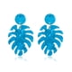 thumbnail image 1 of sweethay Gancho para la oreja en forma de hoja, decoraciones para mujer, pendiente colgante de acrílico, accesorios populares, pendientes colgantes para Ropa, zapatos y accesorios Miscelánea Azul sweethay AP010377-03, 1 of 6