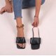 thumbnail image 5 of Sandalias de cuero Mujer Zapatillas con punta abierta Sandalias unidireccionales Wmkox8yii hj789, 5 of 6