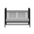 thumbnail image 4 of Colline Monarch Ivy Black Metal Lit bébé, 4 of 9