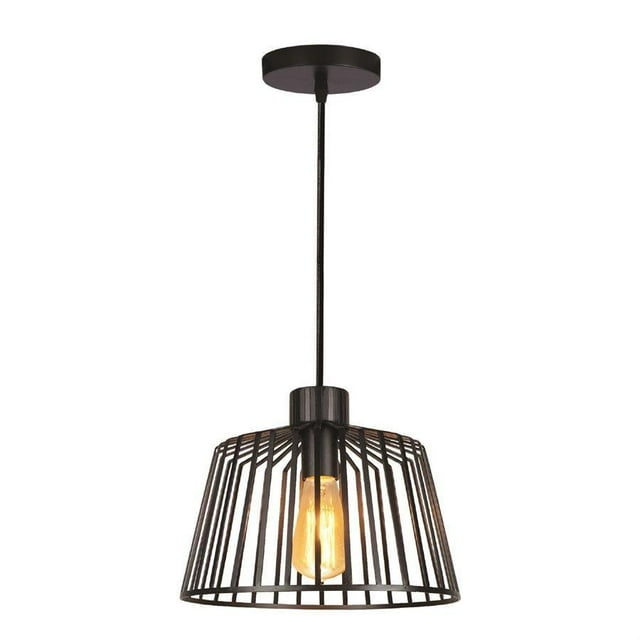 Xtricity - Pendant Light, 12 '' Width, From the Florian Collection, Black