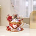 thumbnail image 4 of Kits Arte Diamante Escritorio Forma Especial Gato en Acrílico para Adultos Principiantes, 4 of 9
