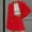 J01#Red, variant on zfwon Women'S 2 Piece Office Lady Business Suit Set Slim Fit Blazer Skirt Casual Office Wear 2 Piece Co Ord Outfits Commuting Formal Sets Festival Party Night Wedding Guest Wear