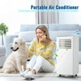 thumbnail image 6 of WANAI Compact Air Conditioner 5000BTU SACC (8000BTU ASHARE) AC Unit Dehumidifier Fan 3-in-1, Room Up to 250 Sq.ft White, 6 of 6