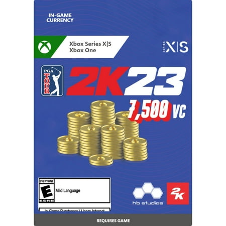 PGA Tour 2K23 - 7,500 VC Pack - Xbox One, Xbox Series X|S [Digital]