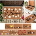 thumbnail image 3 of 16x24 IN Summer Welcome Sign Hello Sunshine Doormat Outdoor Porch Mat Door Mat Coir Floor Mats for House Spring Door Mats Door May Outdoor Floor Mats Spring Decor Outdoor Floor Mat, 3 of 6