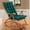 Green, variant on Todaioua High Back Chair Cushion,Waterproof All-Weather Stuffed High Rebound Foam Adirondack Chair Cushion,Seat/Back Chair Cushion for Outdoor Furniture 18 × 49 in