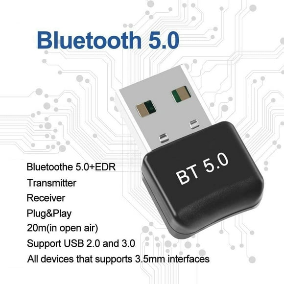 USB Bluetooth Adapter for PC USB Mini Bluetooth 5.0 Dongle