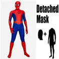 thumbnail image 3 of Disfraz de superhéroe de Spiderman clásico de No Way Home para Halloween, mono de fiesta Zentai de segunda piel para hombre, 3 of 5