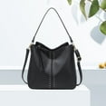thumbnail image 5 of Montana West Hobo Bag for Women Crossbody Purse and Handbags Ladies Chic Shoulder Bags, Black, 5 of 7