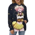 thumbnail image 4 of My Hero Academia Himiko Toga Unisex Sweatshirts Loose Pullover Sweater Hooded Hoodie 3D Printing Jacket Winter Fall Clothes S, 4 of 7