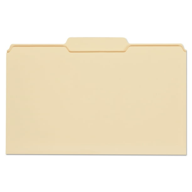 Universal Top Tab Manila File Folders, 1/3Cut Tabs, Center Position